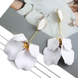 Petal Long Dangle Earring